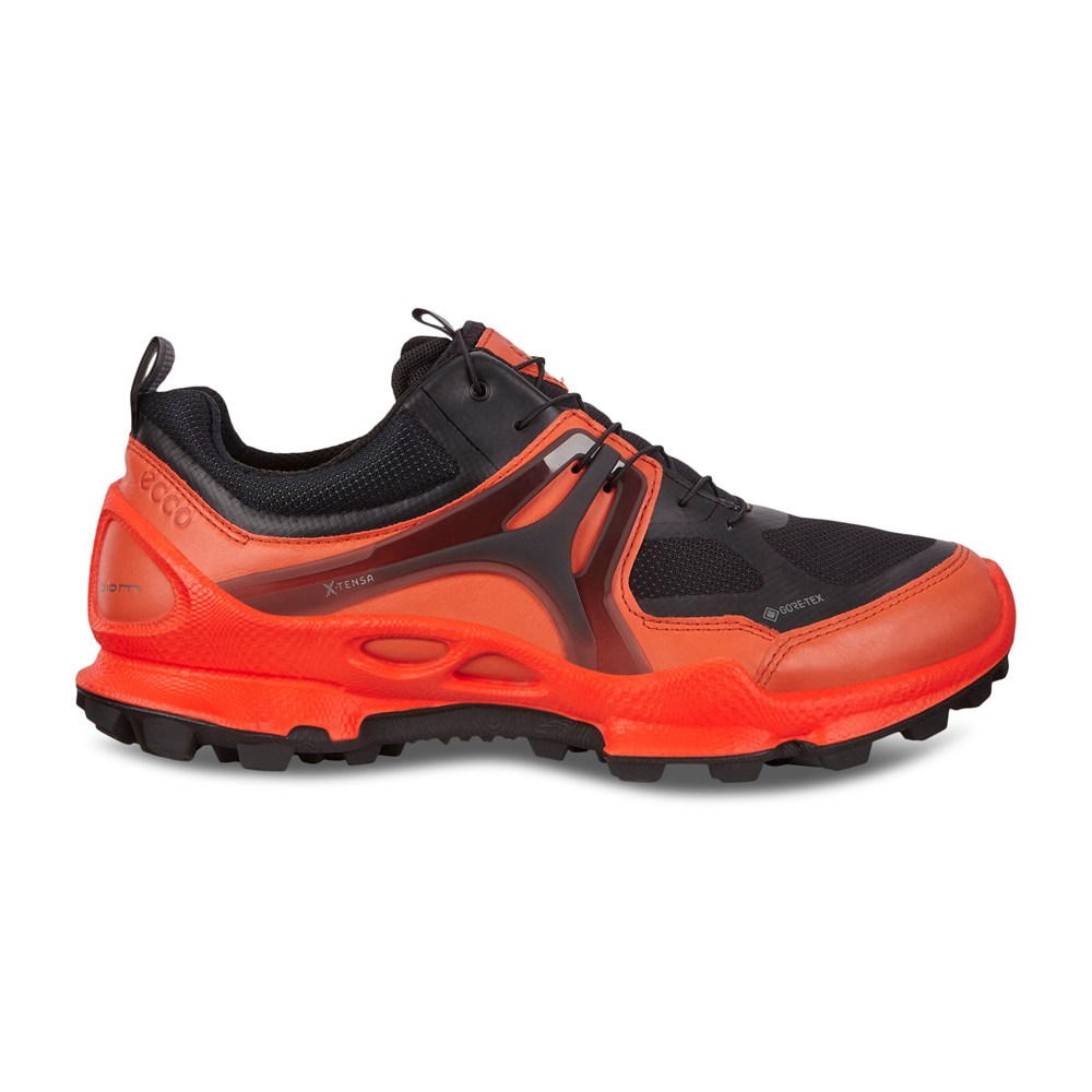 ECCO スニーカー メンズ 赤/黒 - Biom C-Trail Low Gtx - YNI-738695